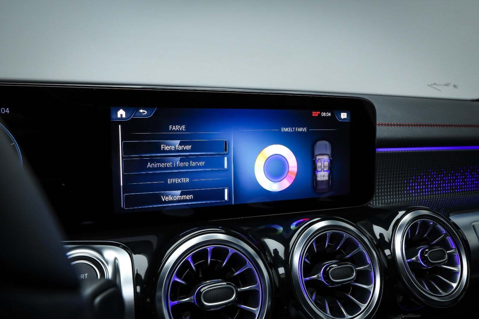 Grå Mercedes EQB350 fra 2023