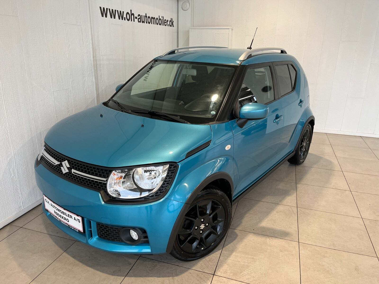 Blå Suzuki Ignis fra 2018