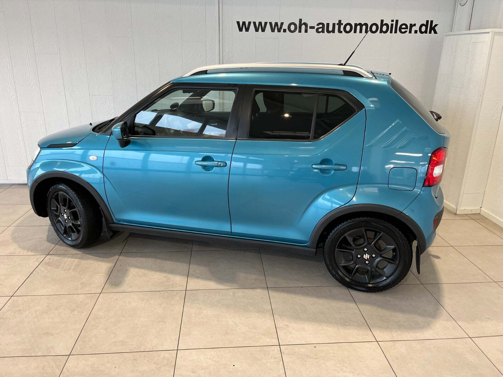 Blå Suzuki Ignis fra 2018
