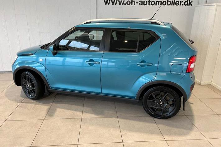 Blå Suzuki Ignis fra 2018