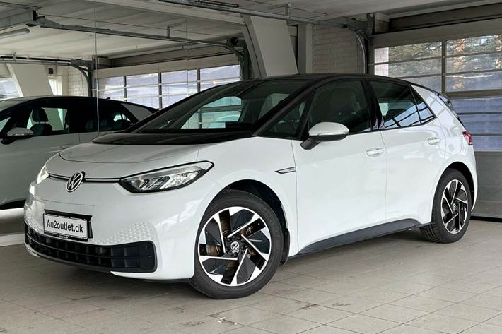 Hvid VW ID.3 fra 2021