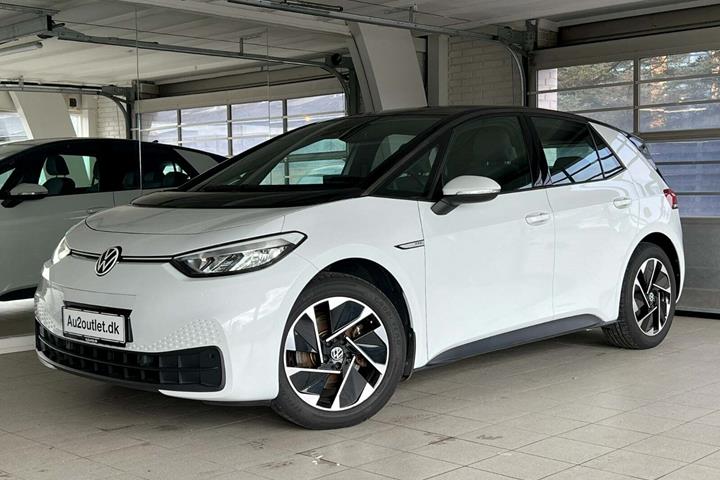 Hvid VW ID.3 fra 2021