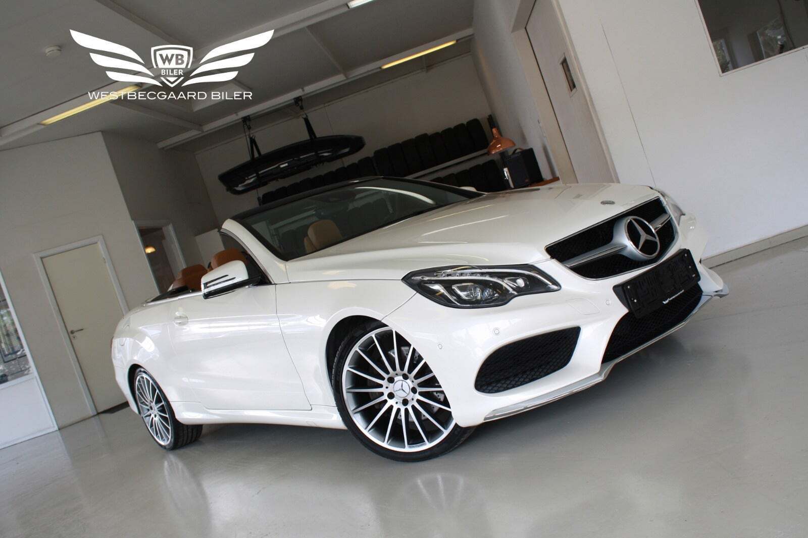 Brun Mercedes E200 fra 2014