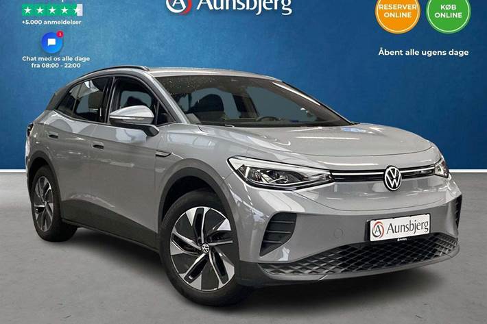 Grå VW ID.4 fra 2021
