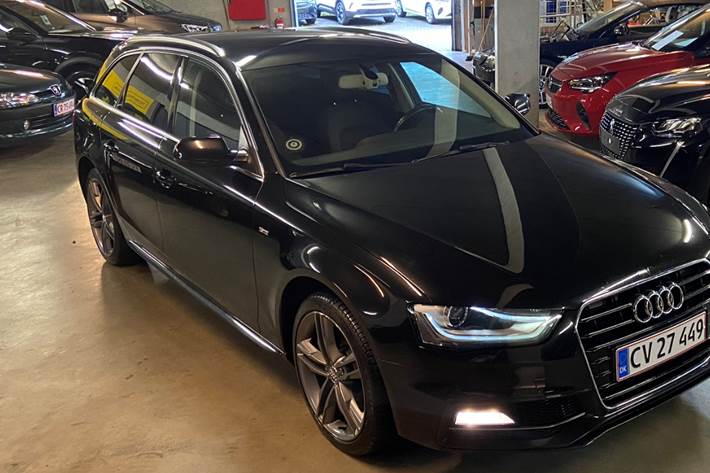 Sort Audi A4 fra 2015