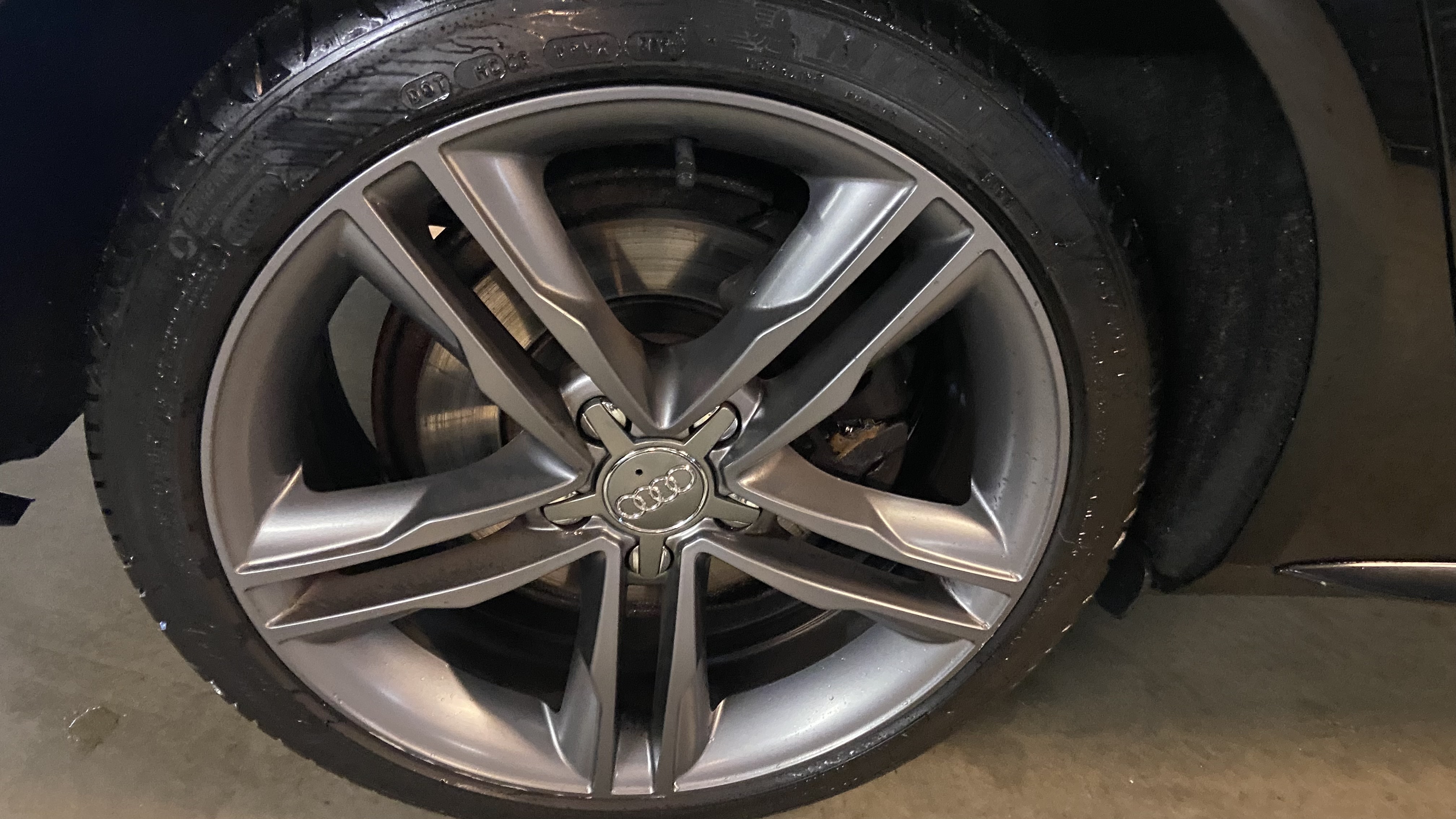 Sort Audi A4 fra 2015