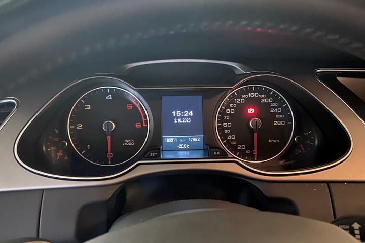Sort Audi A4 fra 2015