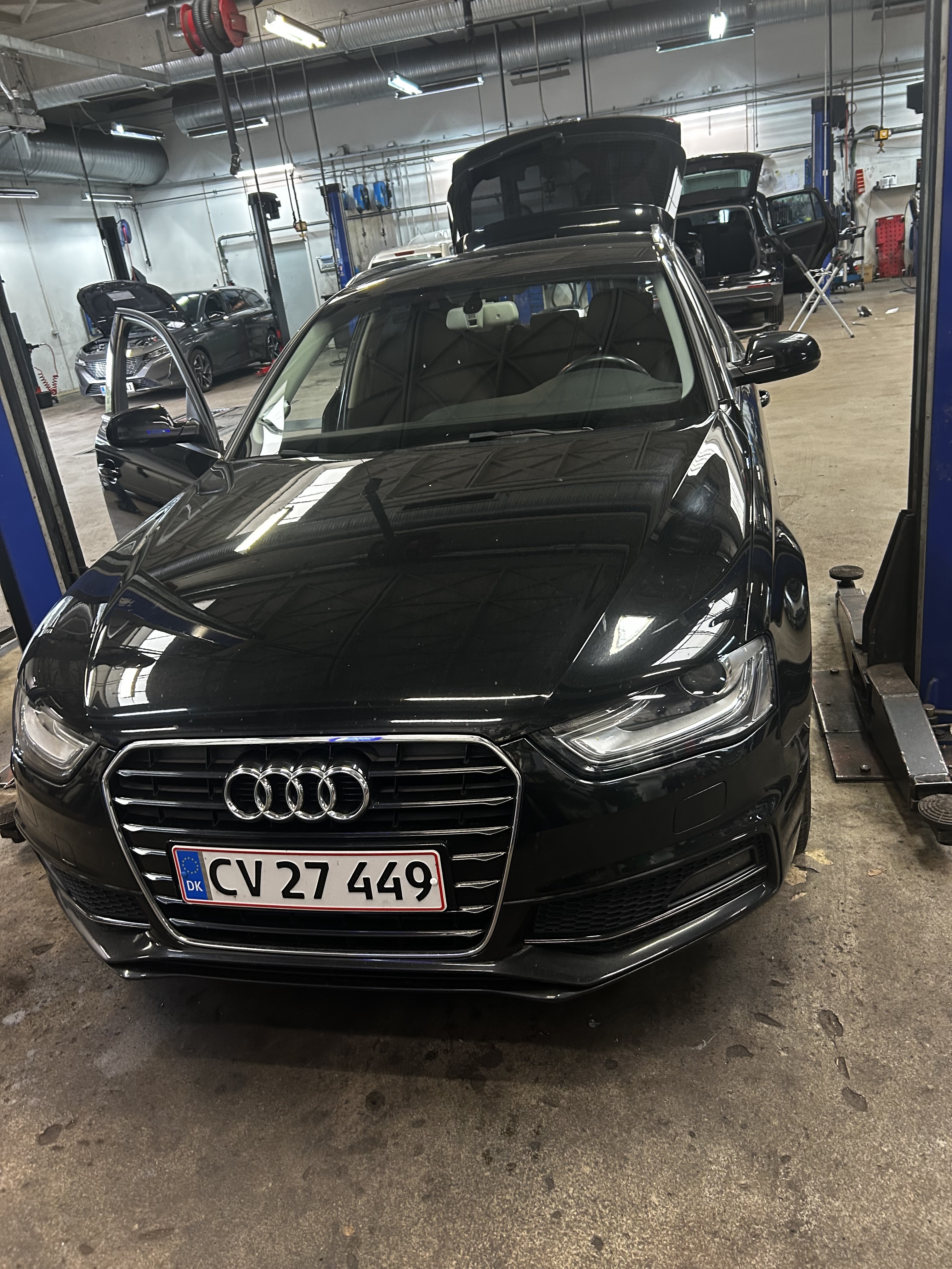 Sort Audi A4 fra 2015