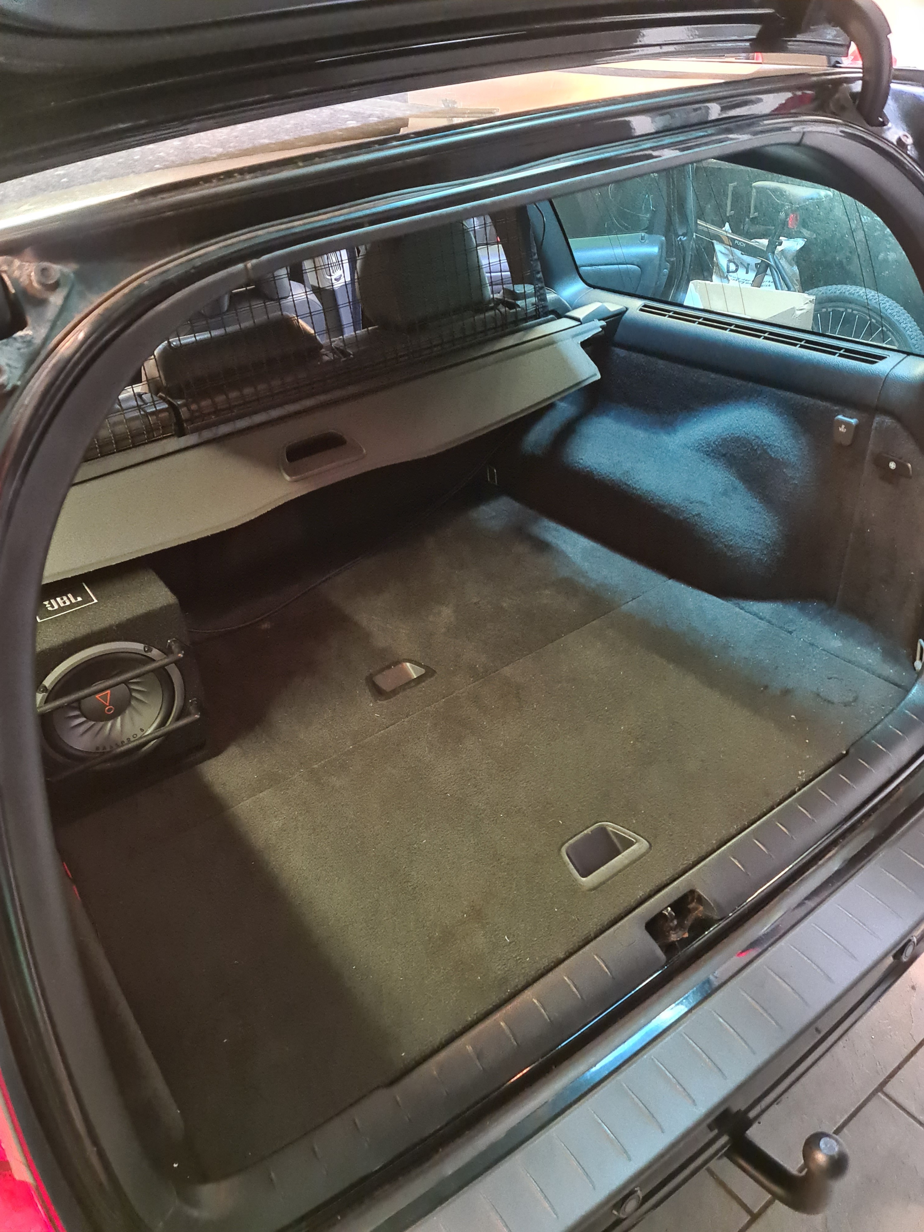 Sort Volvo V70 fra 2006