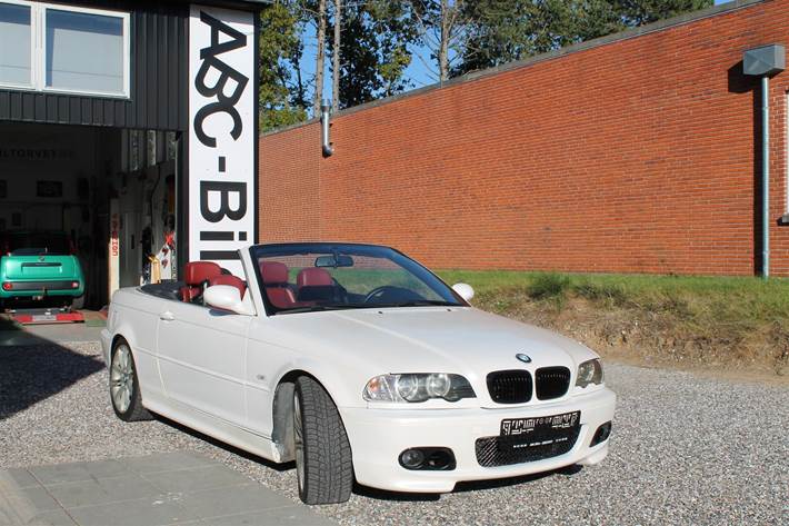 Hvid BMW 320Ci fra 2001