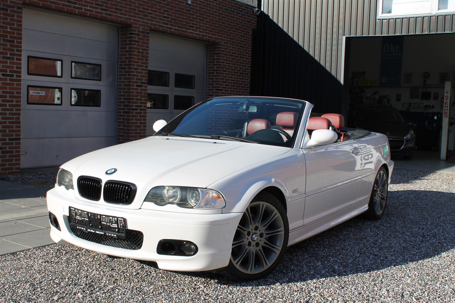 Hvid BMW 320Ci fra 2001