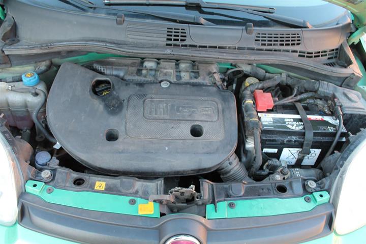 Grøn Fiat Panda fra 2015
