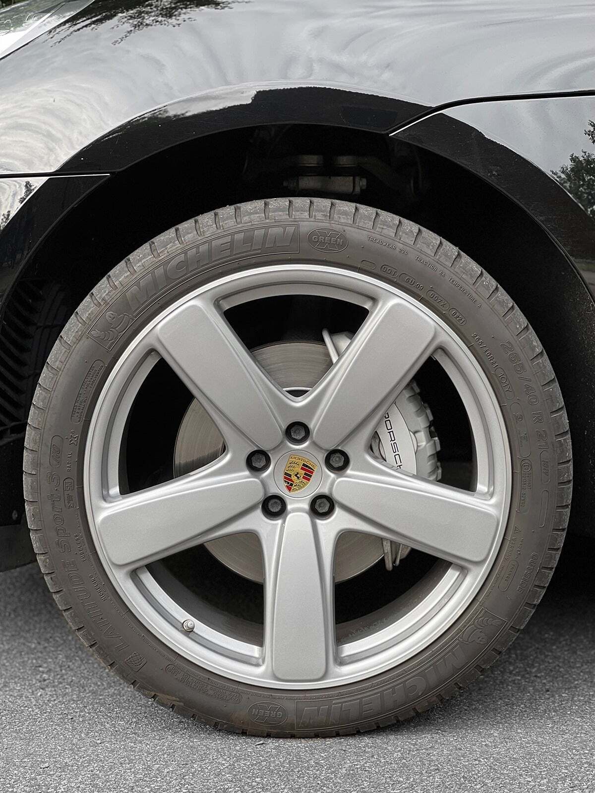 Sort Porsche Macan S fra 2017