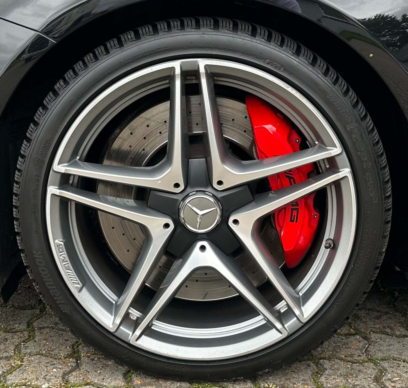 Sort Mercedes C63 fra 2016