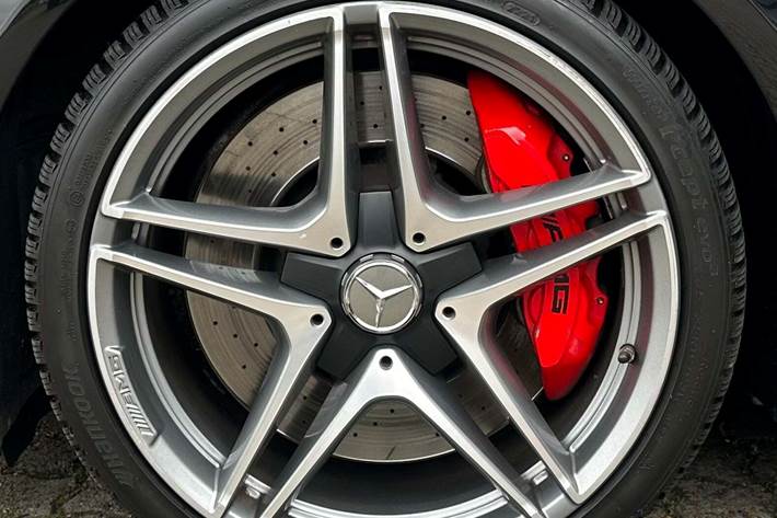 Sort Mercedes C63 fra 2016