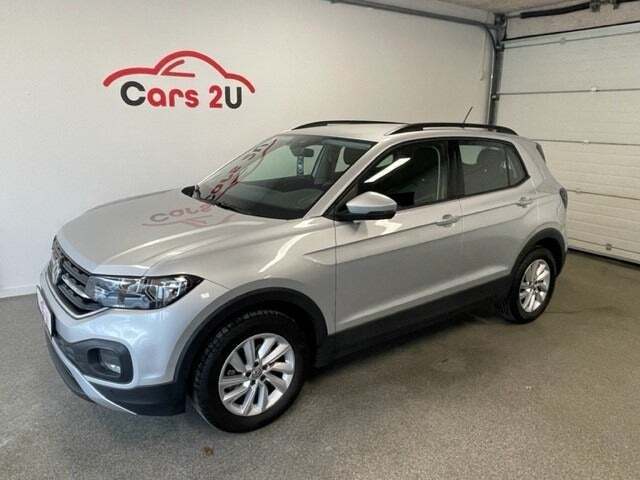 Grå VW T-Cross fra 2020