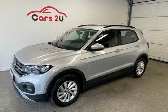Grå VW T-Cross fra 2020