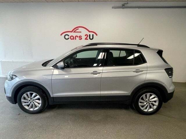 Grå VW T-Cross fra 2020