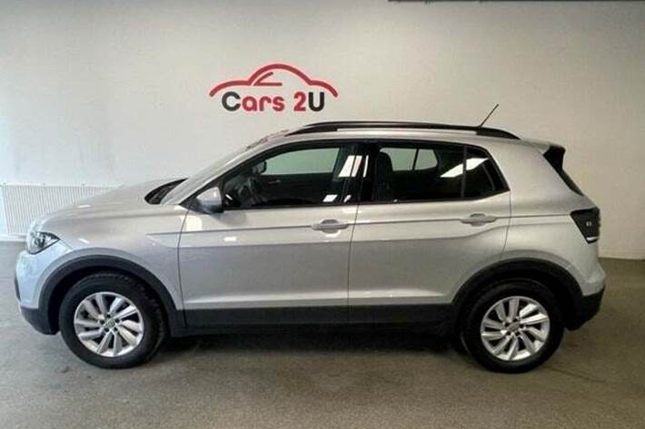 Grå VW T-Cross fra 2020