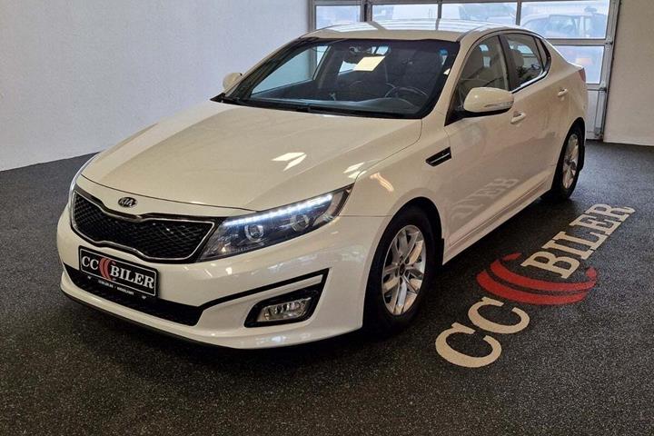 Hvid Kia Optima fra 2014