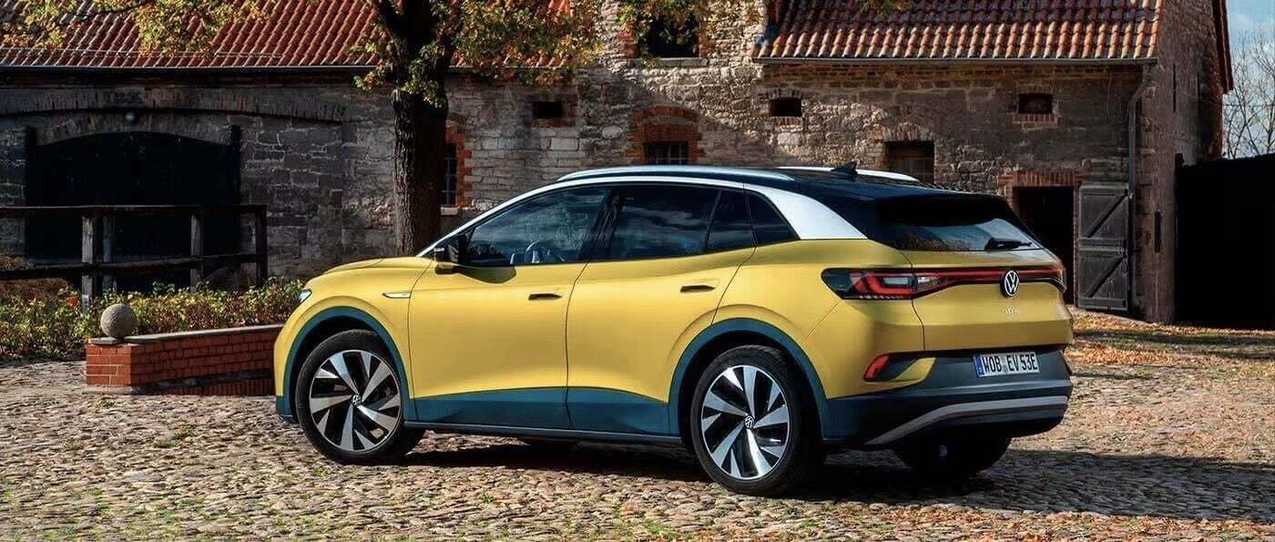 Grå VW ID.4 fra 2021