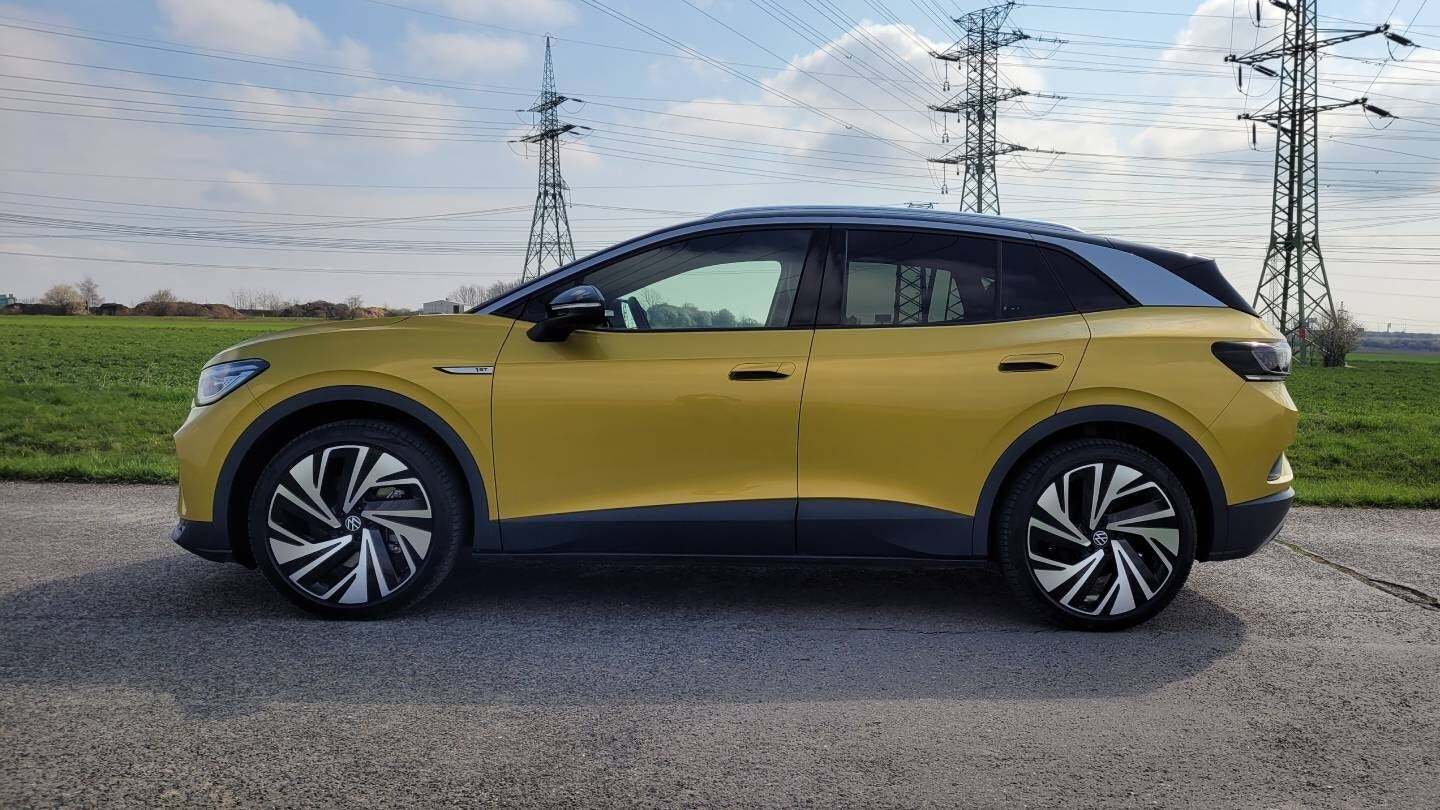 Grå VW ID.4 fra 2021