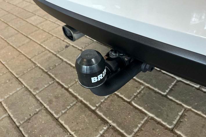 Hvid Skoda Rapid fra 2014