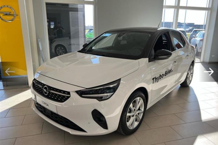 Hvid Opel Corsa fra 2021