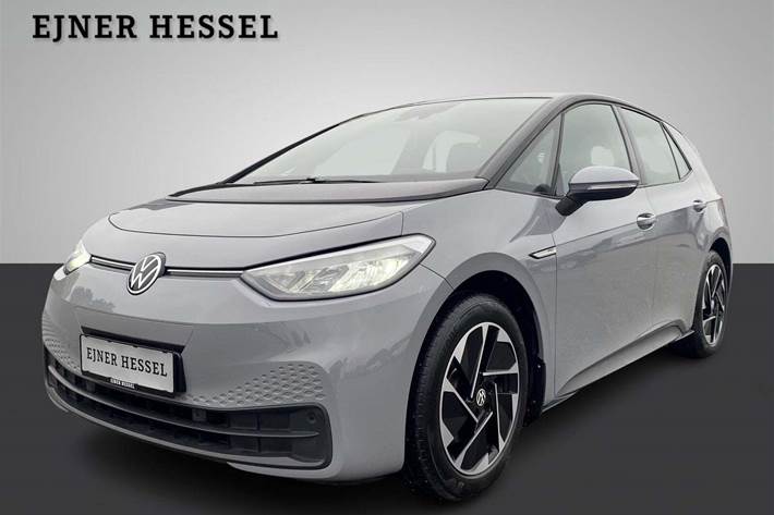 Grå VW ID.3 fra 2021