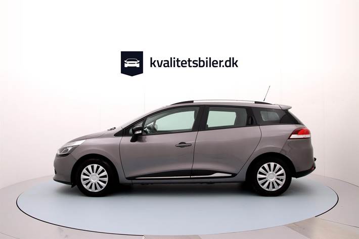 Grå Renault Clio fra 2016