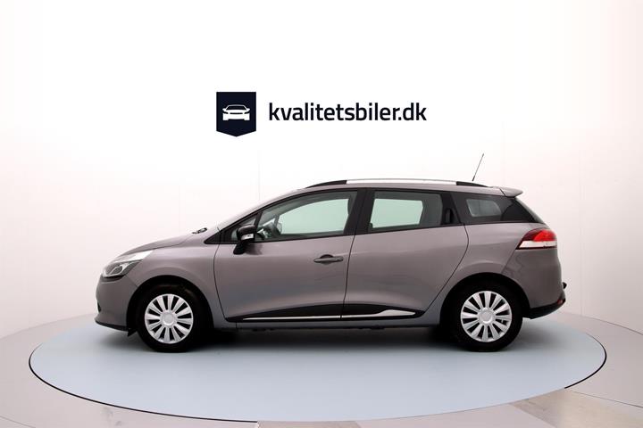 Grå Renault Clio fra 2016