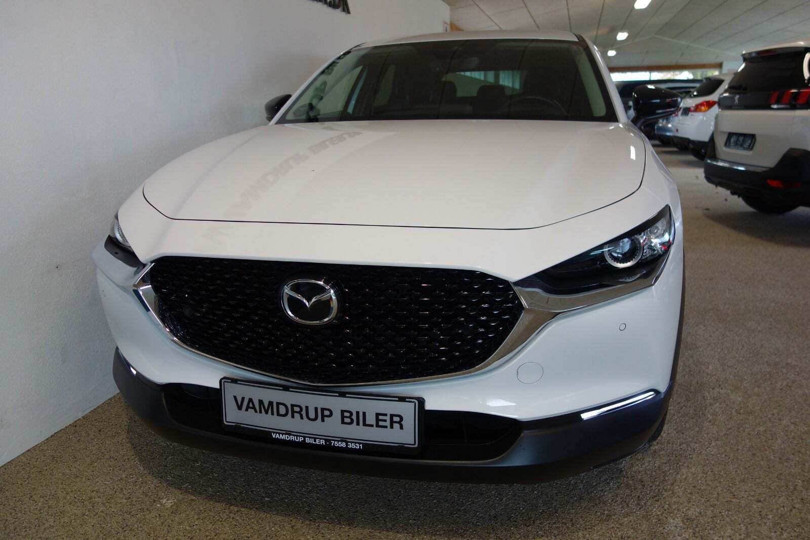 Hvid Mazda CX-30 fra 2022