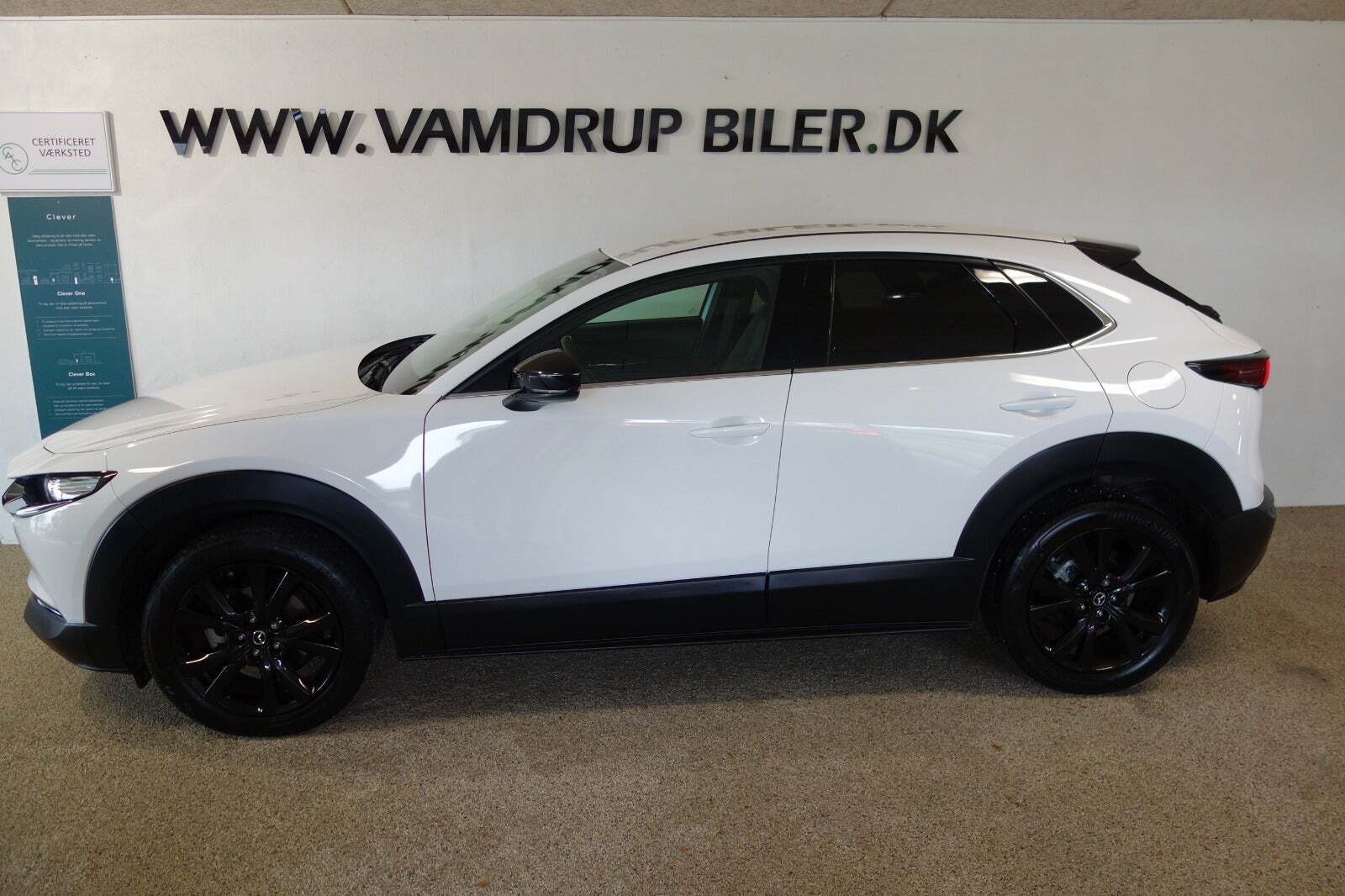 Hvid Mazda CX-30 fra 2022