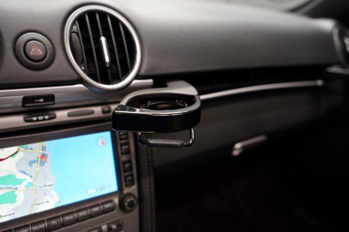 Sort Porsche Boxster S fra 2007