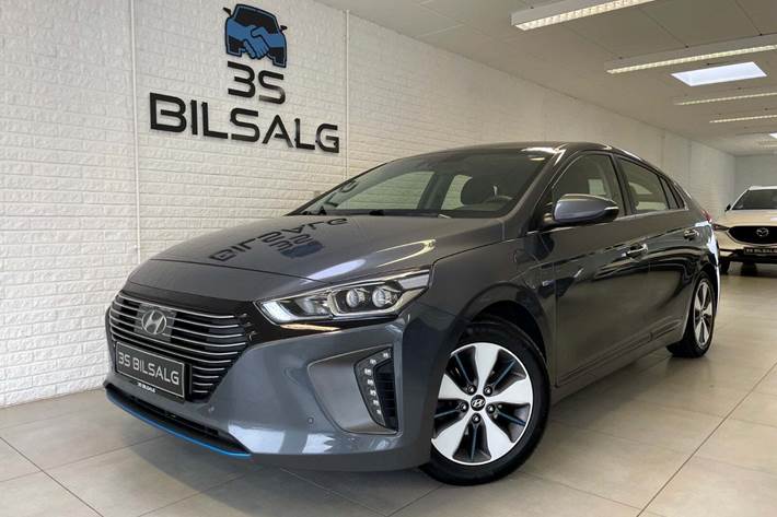 Grå Hyundai Ioniq fra 2018