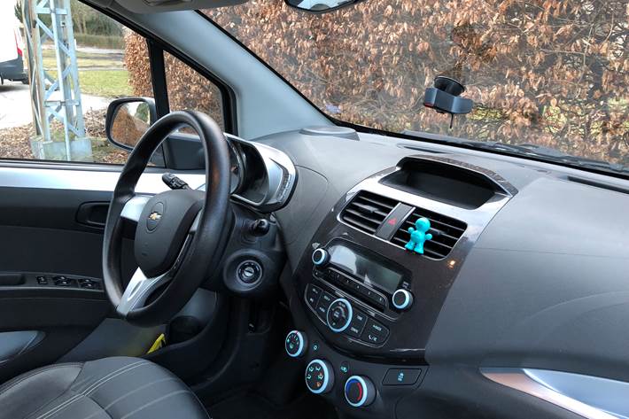 Hvid Chevrolet Spark fra 2014