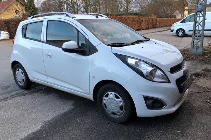 Hvid Chevrolet Spark fra 2014