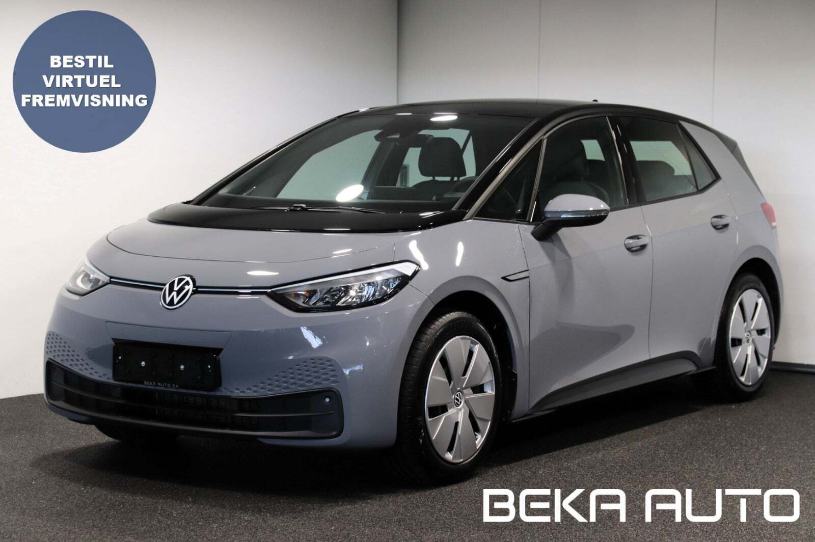 Grå VW ID.3 fra 2023