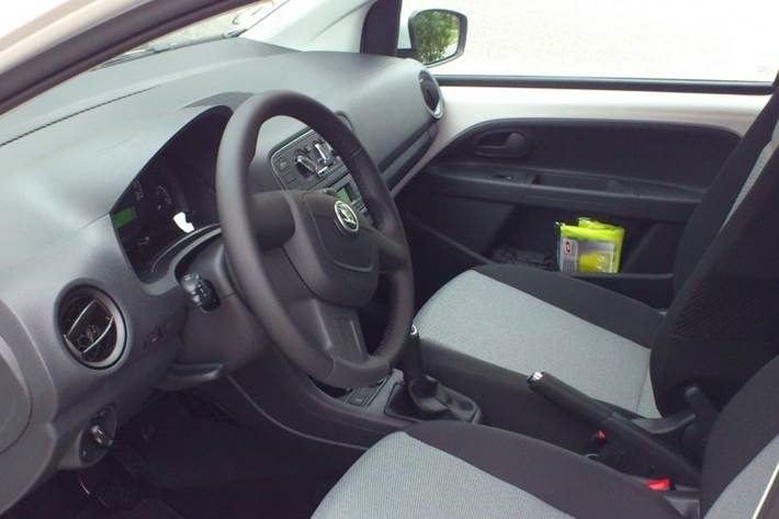 Hvid Skoda Citigo fra 2012