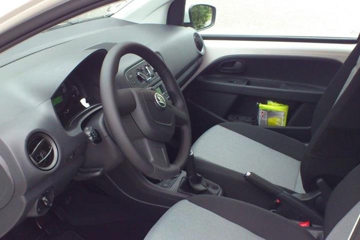 Hvid Skoda Citigo fra 2012