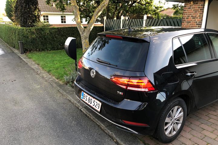 Sort VW Golf fra 2017