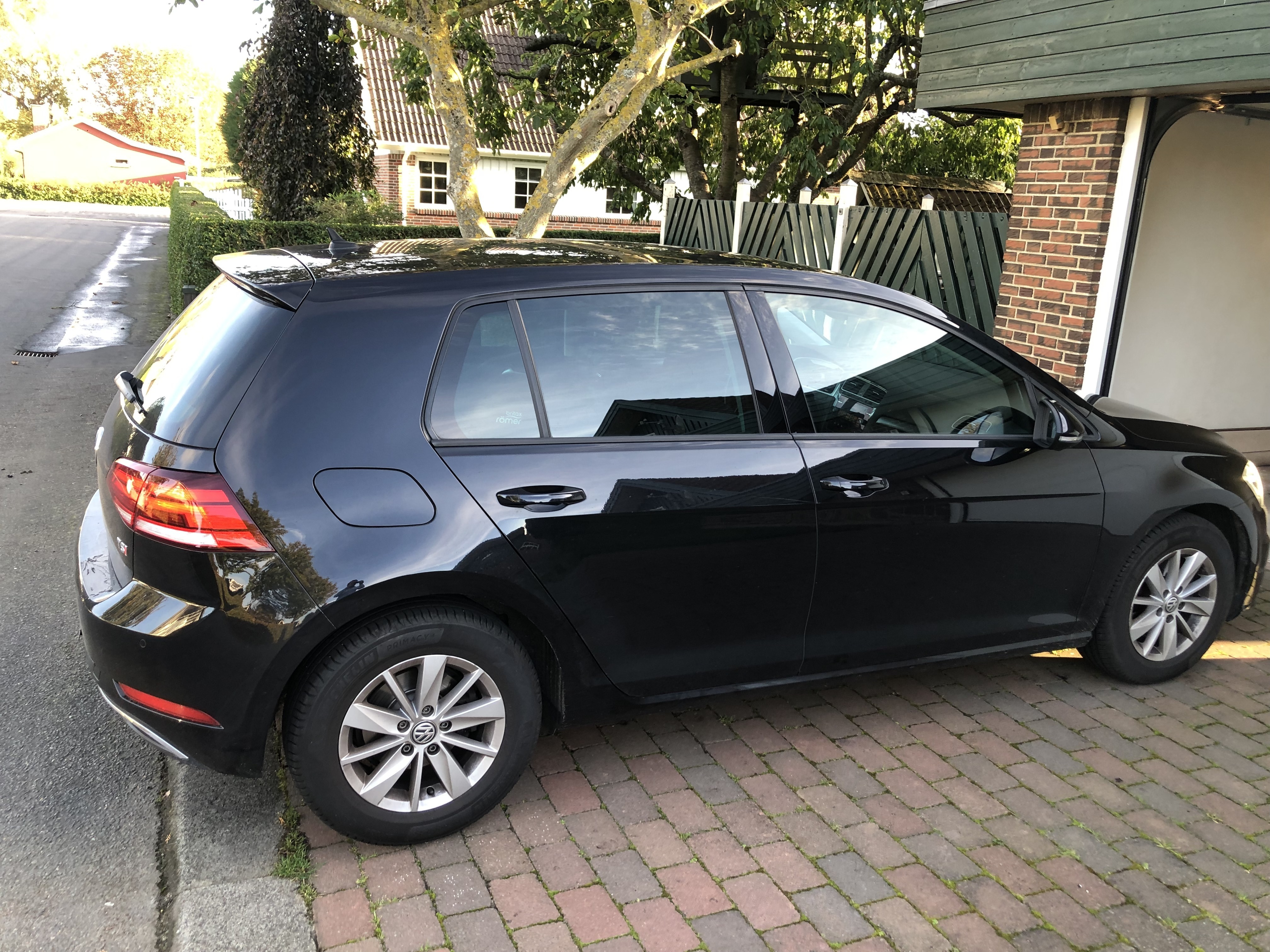 Sort VW Golf fra 2017