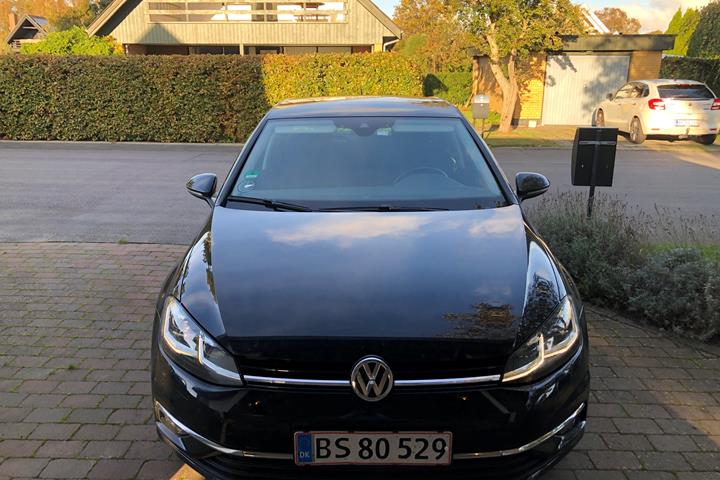 Sort VW Golf fra 2017