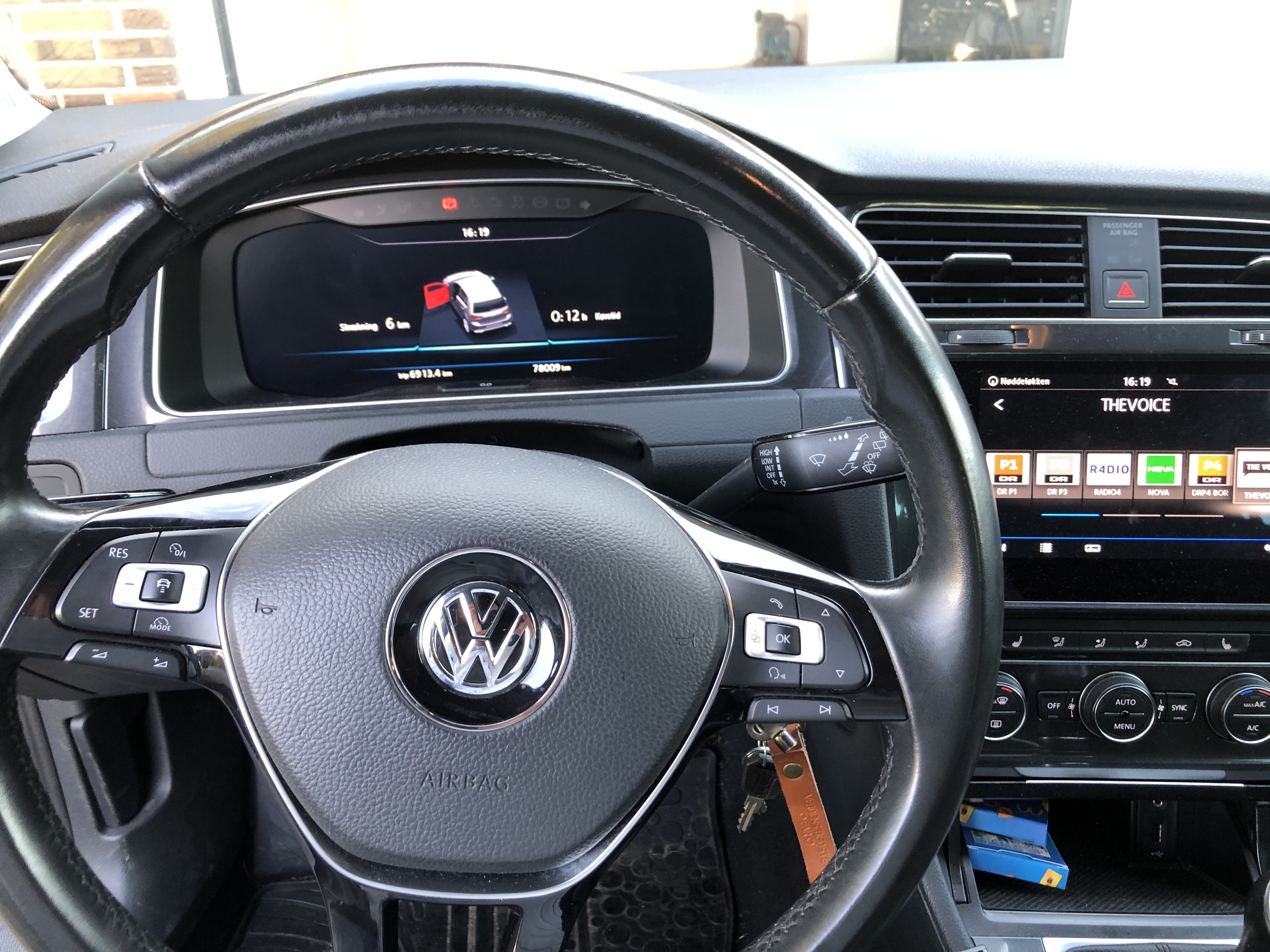 Sort VW Golf fra 2017