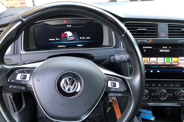 Sort VW Golf fra 2017