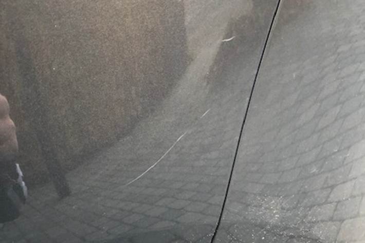 Grå Opel Zafira fra 2014