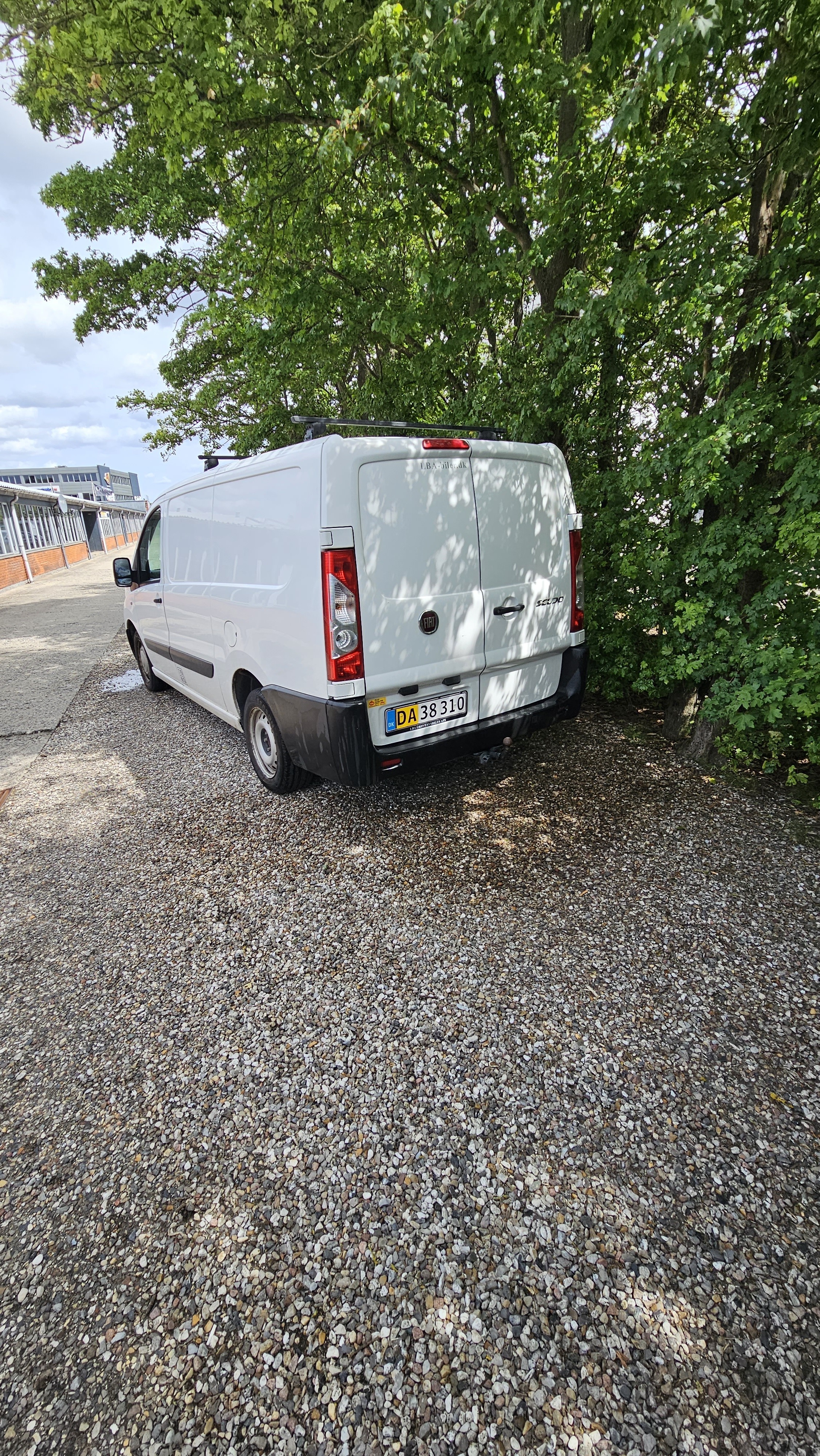 Hvid Fiat Fullback fra 2016