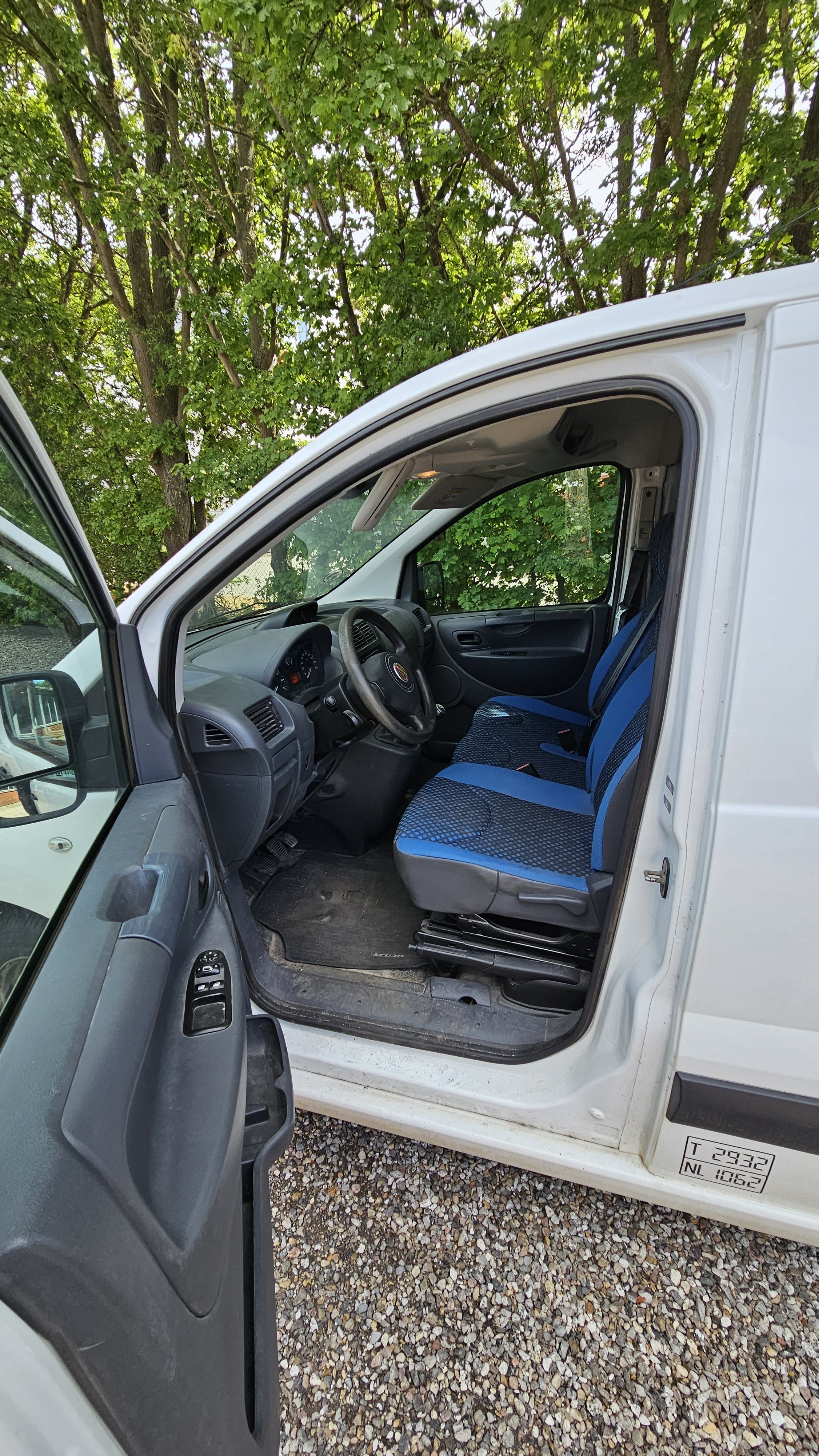 Hvid Fiat Fullback fra 2016