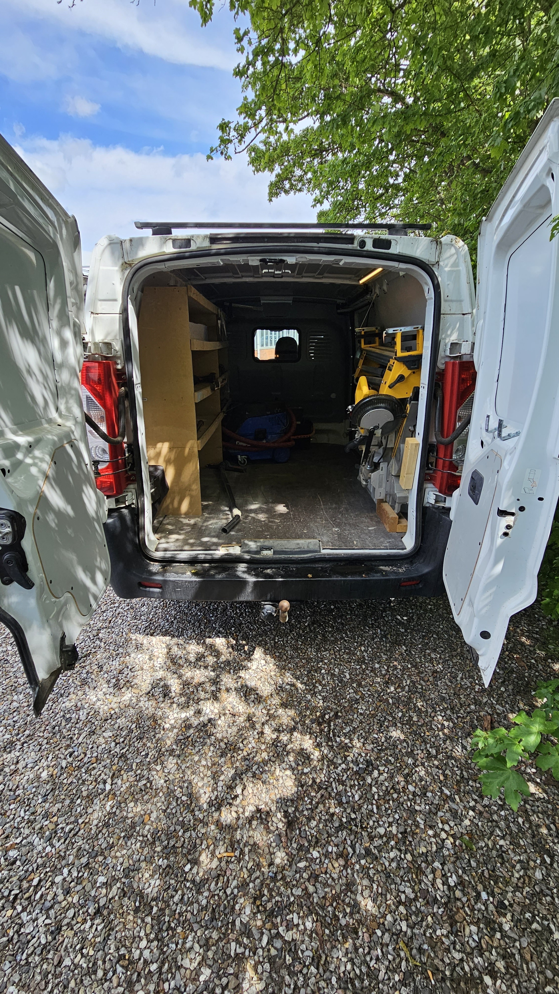 Hvid Fiat Fullback fra 2016