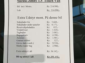 Suzuki Jimny 1,5 Touch AllGrip Van